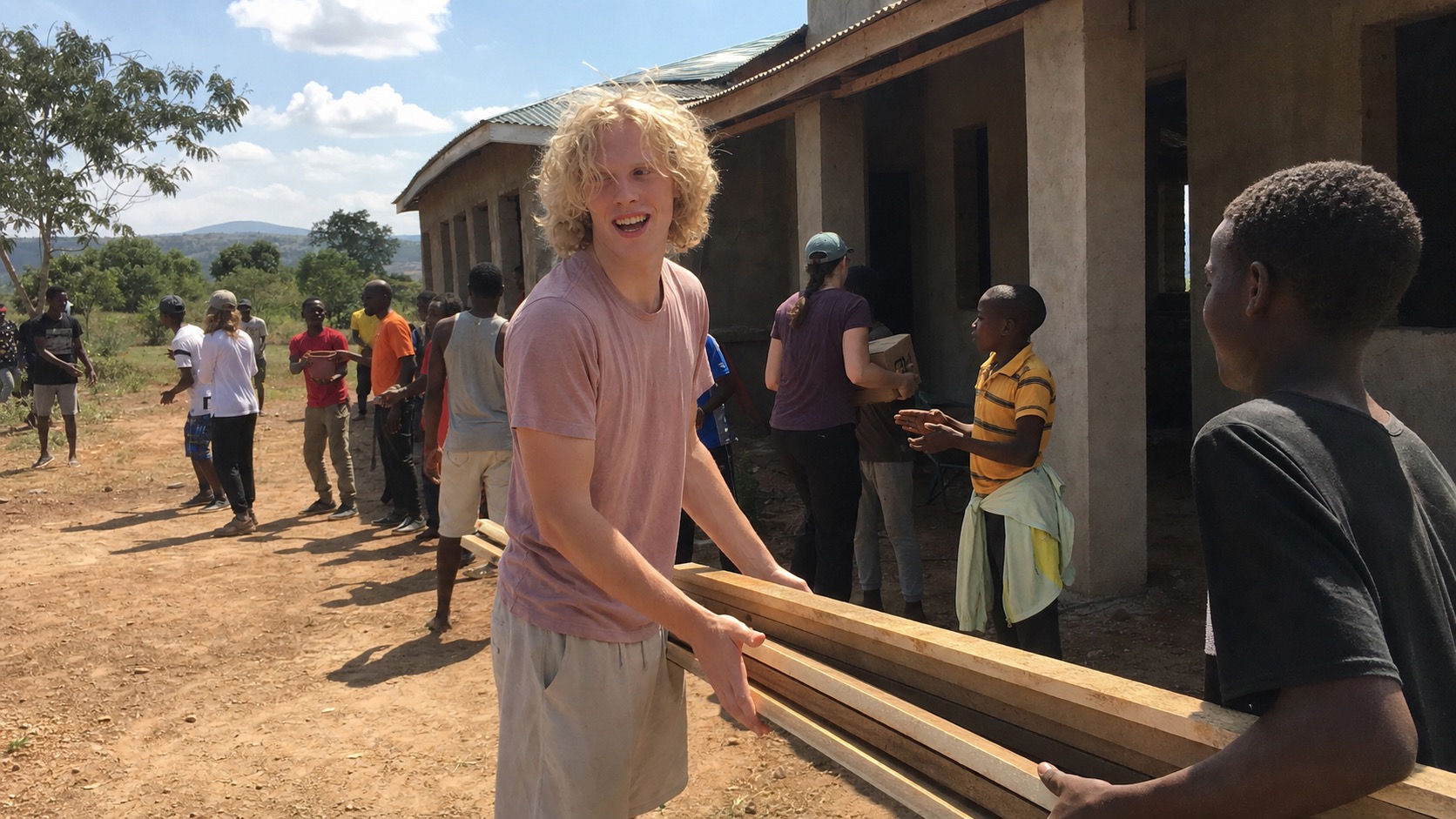 Wylie doing missionary work